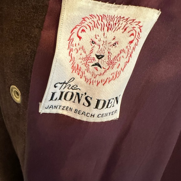 Vintage Suede Jacket in Brown - Picture 4 of 4